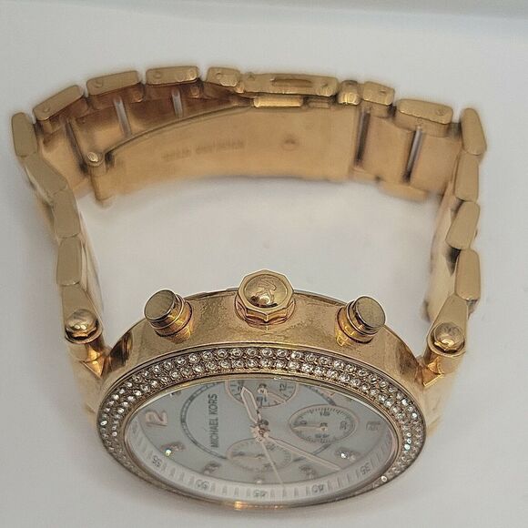 Michael Kors Parker MK5491 Womens Stainless Steel Analog Dial Quartz Watch BC842 - Picture 7 of 10